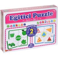 Dıy Toy Taba Grup 7194 Renkler Çark Puzzle