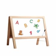 Diy Toys Çift Taraflı Manyetik Masaüstü Ahşap Yazı Tahtası