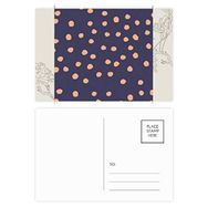 Dıythinker 14x9 cm 20 Adet Renkli Boya Noktası Soyut Bitkiler Ar Çiçek Kartpostal Seti