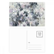 Dıythinker 14x9 cm 20 Adet Renkli Kış Yağlı Boya Resim Sanatı Natürmort Çiçek Kartpostal Seti