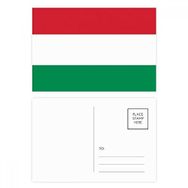 Dıythinker 14x9 cm 20 Adet Renkli Macaristan Ulusal Bayrağı Avrupa Ülke Kartpostal Seti