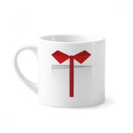 Dıythinker 170 ml Beyaz Beyaz Soyut Origami Mini Kahve Seramik Kupa