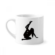 Dıythinker 170 ml Beyaz Cheating Hot Beautiful Woman Mini Kahve Seramik Kupa