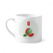 Dıythinker 170 ml Beyaz Circlar Great Heat Yirmi Dört Güneş Süreli Mini Kahve Seramik Kupa