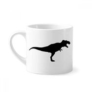Dıythinker 170 ml Beyaz Dinozor Kalıp Out Kemik Mini Kahve Seramik Kupa