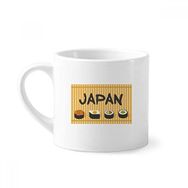 Dıythinker 170 ml Beyaz Geleneksel Japon Sushi Cruisine Mini Kahve Seramik Kupa