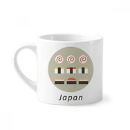 Dıythinker 170 ml Beyaz Geleneksel Japon Yerel Farklı Suşi Mini Kahve Seramik Kupa