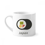 Dıythinker 170 ml Beyaz Geleneksel Japon Yerel Maki Suşi Mini Kahve Seramik Kupa
