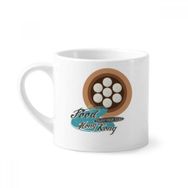 Dıythinker 170 ml Beyaz Hong Kong Xiaolongbao Dumpling Çin Mini Kahve Seramik Kupa