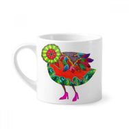 Dıythinker 170 ml Beyaz I Am Happy New Year Mini Kahve Seramik Kupa