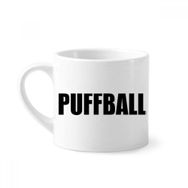 Dıythinker 170 ml Beyaz Puffball Sebze Adı Yiyecekler Mini Kahve Seramik Kupa