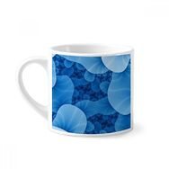 Dıythinker 170 ml Beyaz Sciense Creature Cell Mikrokozmik Desenli Mini Kahve Seramik Kupa