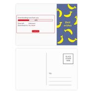 Dıythinker 20 Adet 14x9 cm Renkli Programcı Aşkınızı İndirin Banana Kartpostal Seti