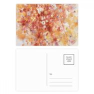 Dıythinker 20 Adet 14x9 cm Renkli Yaz Yağlı Boya Resim Sanatı Natürmort Çiçek Kartpostal Seti