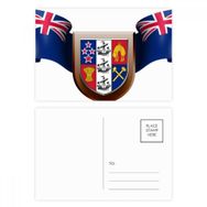 Dıythinker 20 Adet 14x9 cm Renkli Yeni Zelanda Ulusal Amblem Ülke Kartpostal Seti