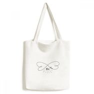 Dıythinker 33x40 Cm Erkek Forever Love You Alıntı Stil Tote Kanvas El Çantası