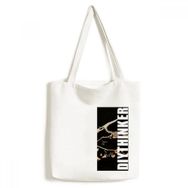 Dıythinker 33x40 Cm Erkek Kemik Minyatür Dinozor Kemikleri Tote Kanvas El Çantası