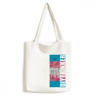 Dıythinker 33x40 Cm Erkek Yes I'm Trans Lgbt Destek Tote Kanvas El Çantası