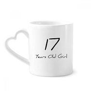 Dıythinker 340 ml 17 Yaş Kız Yaş Genç Kahve Kupası
