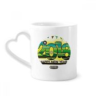 Dıythinker 340 ml 2018 Grasslands Happy New Year Of The Dog Kahve Kupası