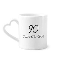 Dıythinker 340 ml 90 yaş Kız Yaş Uzun Ömürlü Kahve Kupası