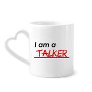 Dıythinker 340 ml Alıntısı I Am A Talker Kahve Kupası
