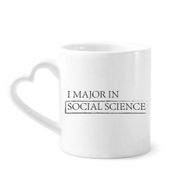 Dıythinker 340 ml Alıntısı I Major In Social Science Kahve Kupası