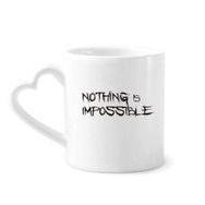 Dıythinker 340 ml Alıntısı Nothing Is Impossible Kahve Kupası