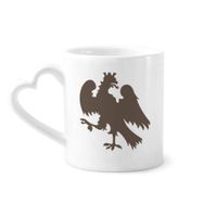 Dıythinker 340 ml Avrupa Hayvanları Ulusal Amblemi Soar Kartal Kahve Kupası