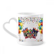 Dıythinker 340 ml Balon Maskesi Happy Carnival Of Venice Kahve Kupası