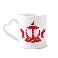 Dıythinker 340 ml Bandar Serisi Begawan Brunei Ulusal Amblem Kahve Kupası
