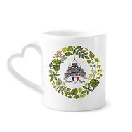 Dıythinker 340 ml Basilique Paris Fransa İllüstrasyon Kahve Kupası