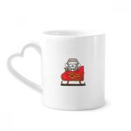 Dıythinker 340 ml Bastet Mısır Noel Kızağı Kahve Kupası