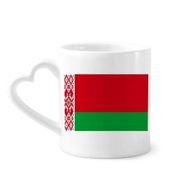Dıythinker 340 ml Belarus Ulusal Bayrağı Asya Ülke Kahve Kupası