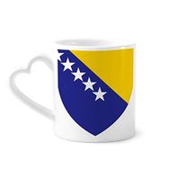 Dıythinker 340 ml Bosna Hersek Amblemi Ülke Kahve Kupası