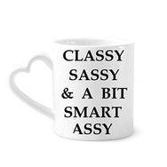 Dıythinker 340 ml Classy Sassy Bit Akıllı Assy Tasarım Kahve Kupası