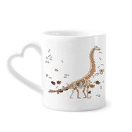 Dıythinker 340 ml Dinozor Çimen Büyük Kemikler Kahve Kupası