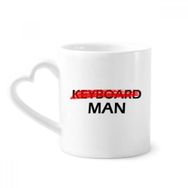 Dıythinker 340 ml Don't Be A Keyboard Erkek Kahve Kupası