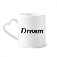 Dıythinker 340 ml Dream Word İlham Verici Alıntı Sözler Kahve Kupası