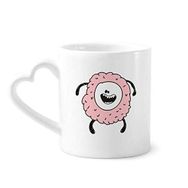 Dıythinker 340 ml Evren Uzaylı Pembe Kiklops Kahve Kupası