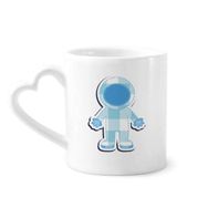 Dıythinker 340 ml Evren ve Uzaylı Astronot Kahve Kupası