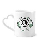 Dıythinker 340 ml Evren ve Uzaylı Benekli Uzaylı Kahve Kupası