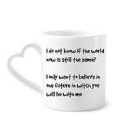Dıythinker 340 ml Famous Poetry Alıntı Gelecek Kahve Kupası