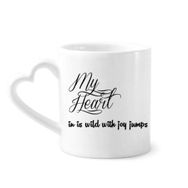 Dıythinker 340 ml Famous Poetry Alıntı My Heart Joy Kahve Kupası