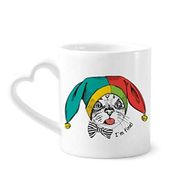 Dıythinker 340 ml Foolscap I'm Fine Cat Protect Hayvan Kahve Kupası