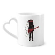 Dıythinker 340 ml Gitar Müzik Enstrümanları Çılgın Adam Kahve Kupası