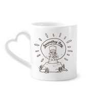 Dıythinker 340 ml Groundhog Günü ABD Amerika Kanada Festival Kahve Kupası