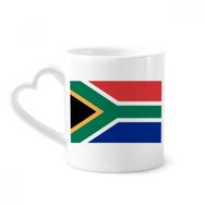 Dıythinker 340 ml Güney Afrika Ulusal Bayrağı Afrika Ülke Kahve Kupası