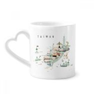 Dıythinker 340 ml Güzel Islead Tayvan Seyahat Kahve Kupası