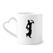 Dıythinker 340 ml Halk Dansı Sanatı Performans Dansçı Kahve Kupası